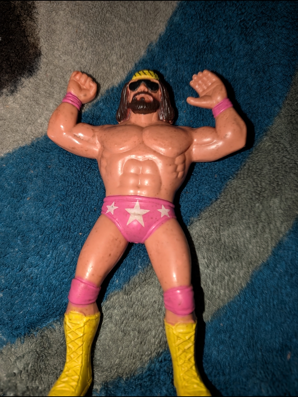 Vintage Wrestling Superstars Macho Man Action Figure